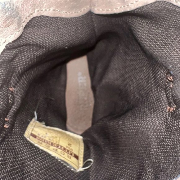 Roper Belle Square Toe Mid Calf Distressed Brown Cowboy Boots Youth 2 - Picture 10 of 15